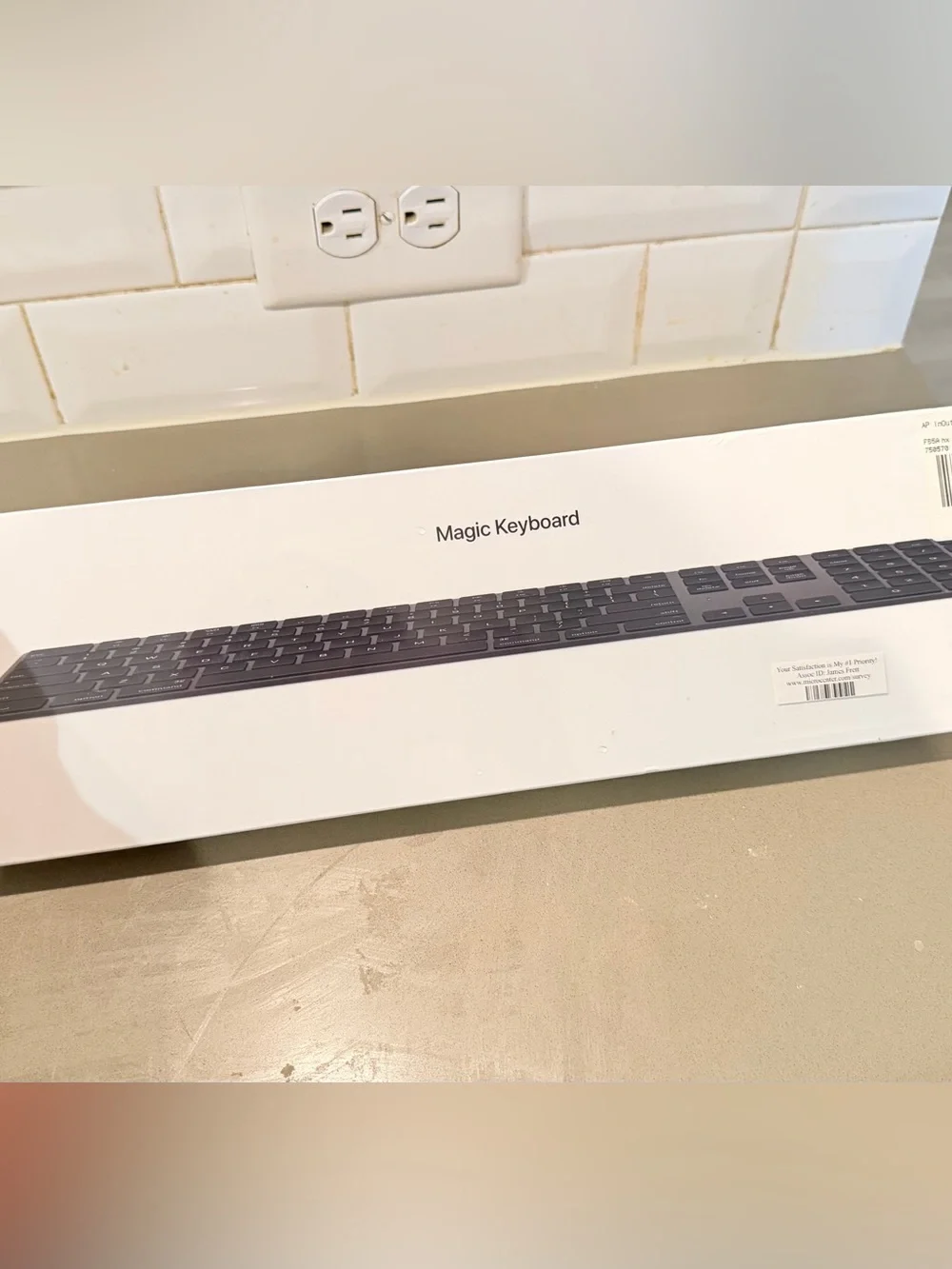 Magic Keyboard with Numeric Keypad Space Gray